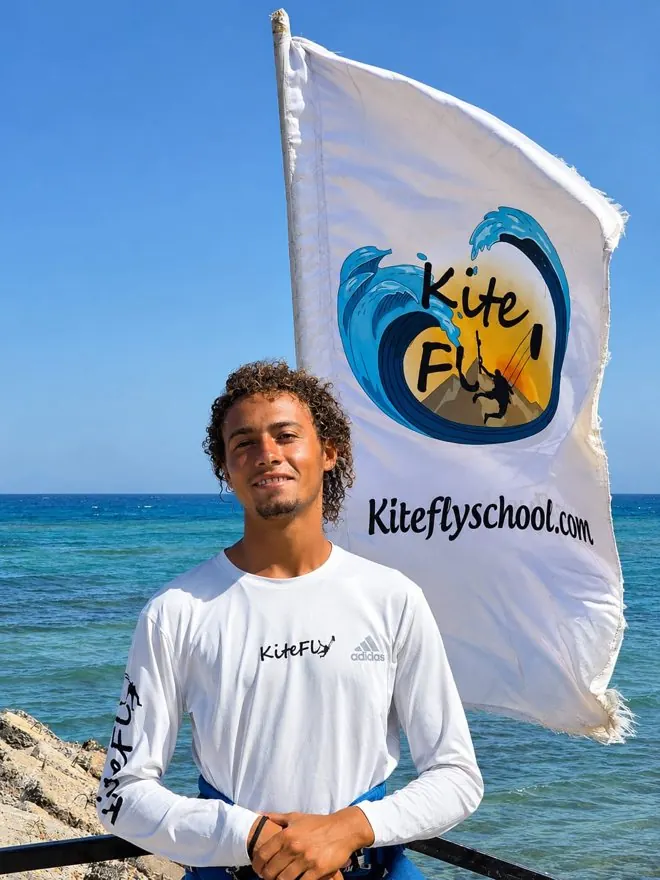 Mohammed (Hamusha), instructor at Kite Fly School